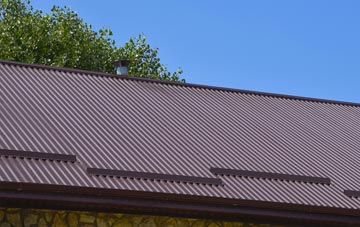 typical Quags Corner corrugated roof uses